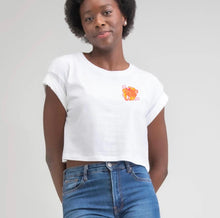 Eat Fruit cropped tee