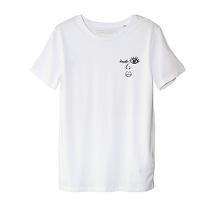 Unisex Mask Tee (White)